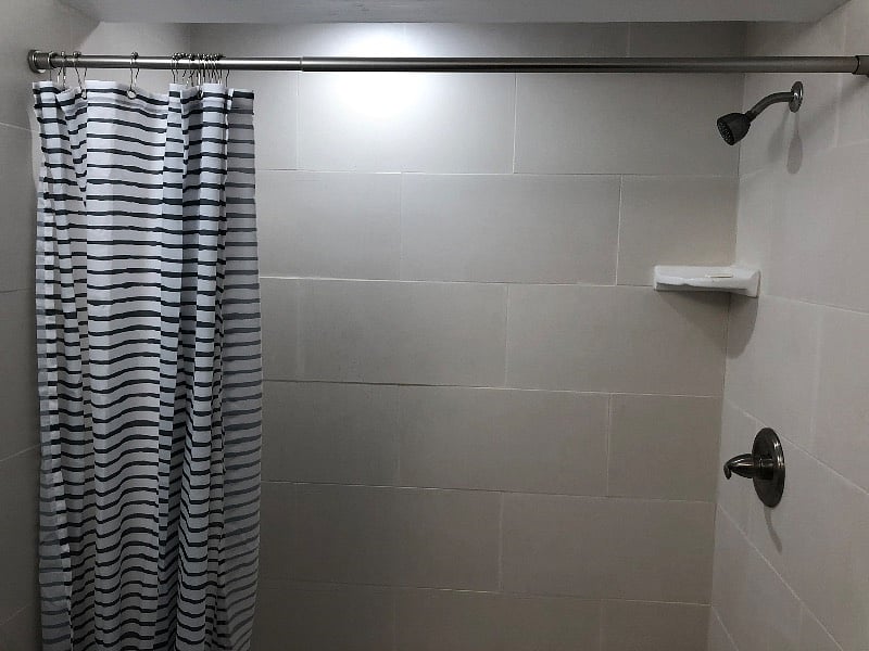 Large walk in Shower