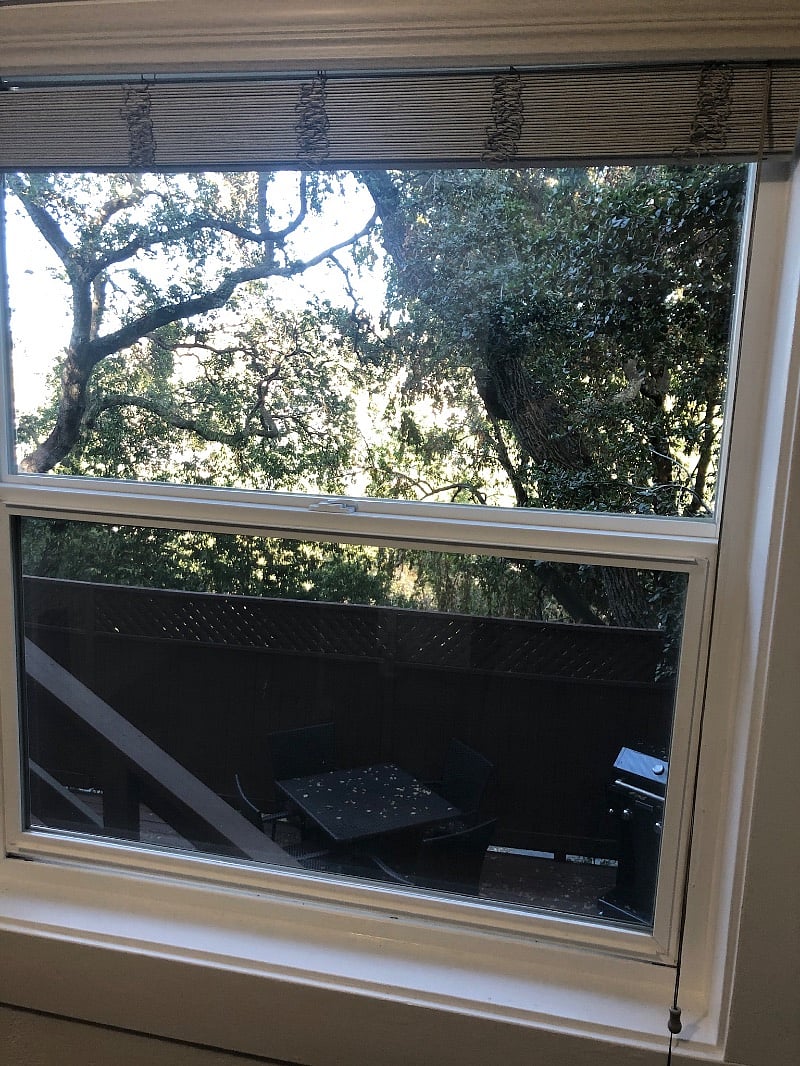 View from living room window
