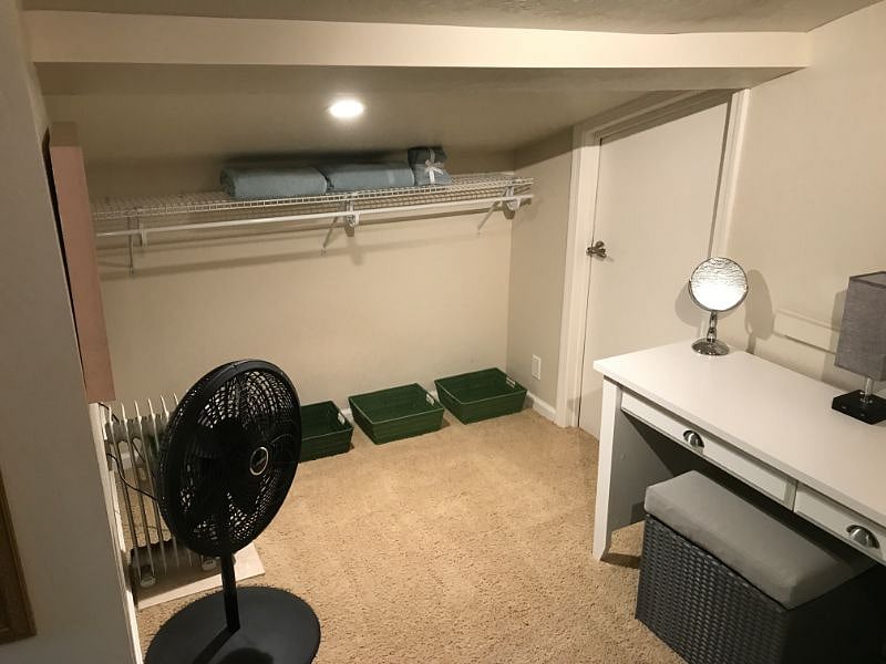 Additional Closet Area