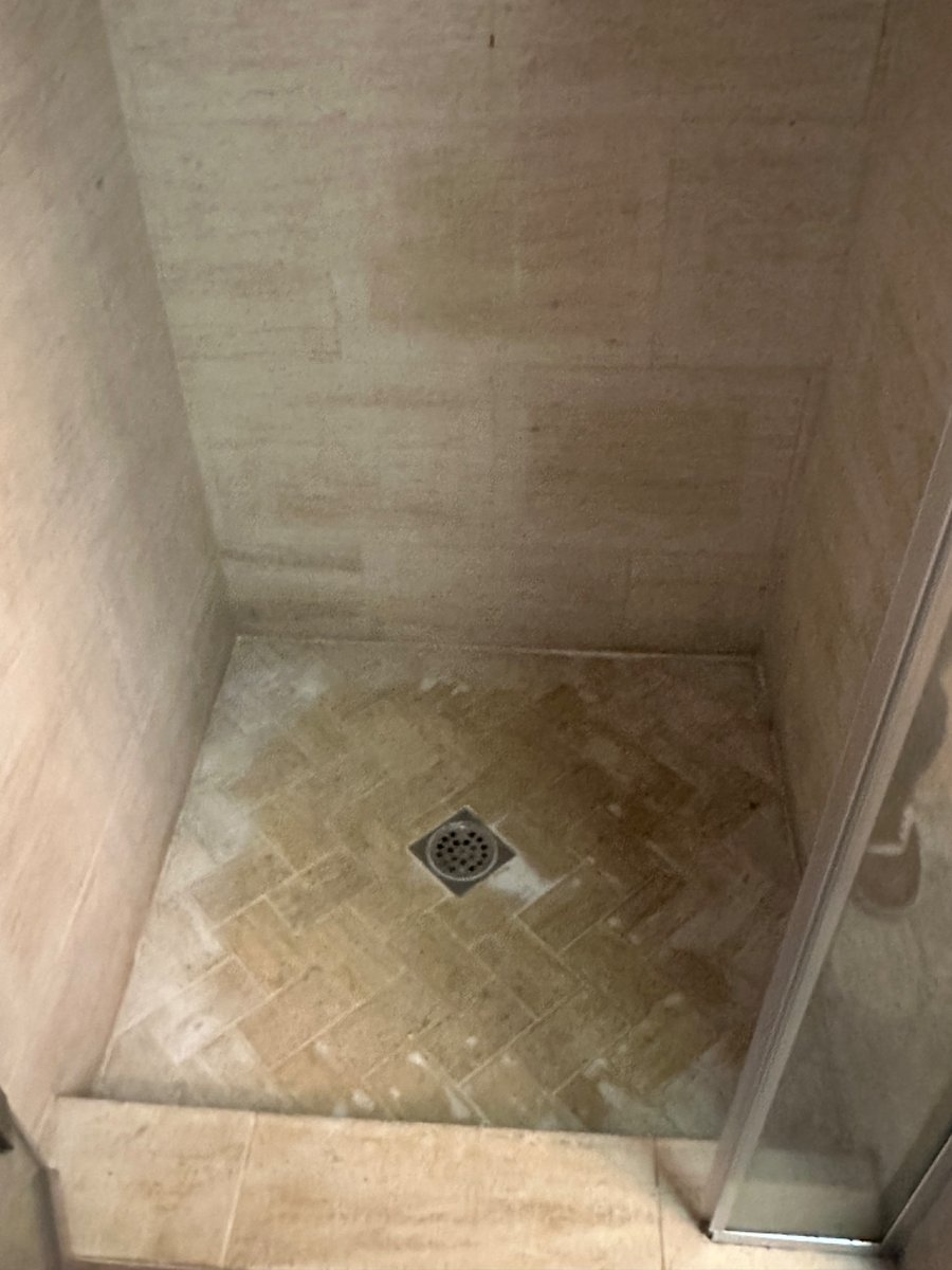 Separate shower