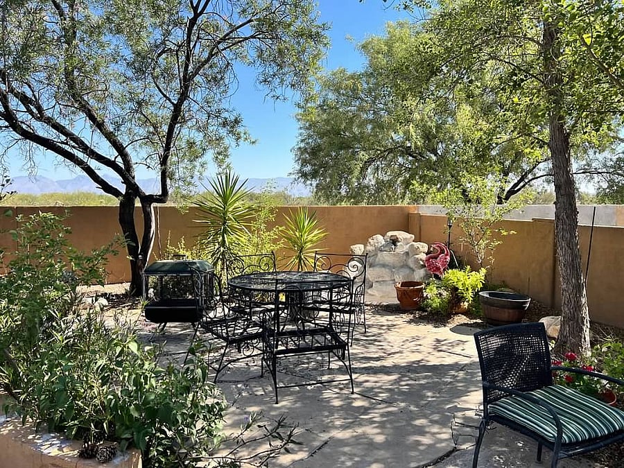 Beautiful backyard
