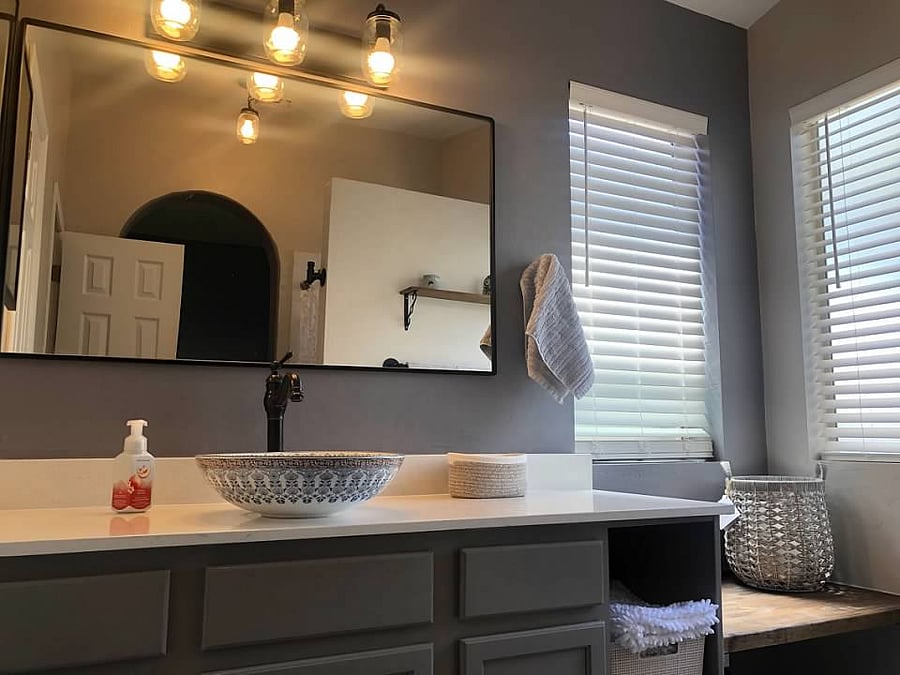 master bathroom