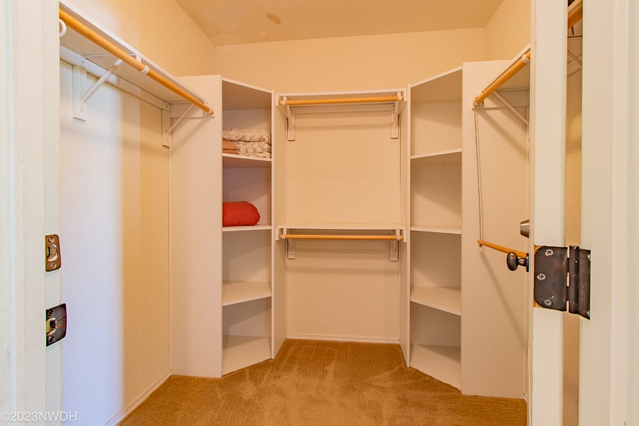 Large walk-in closet
