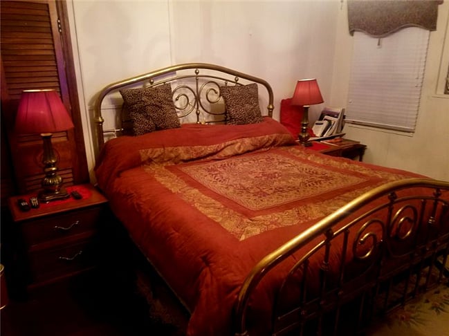 King Size Brass Bed