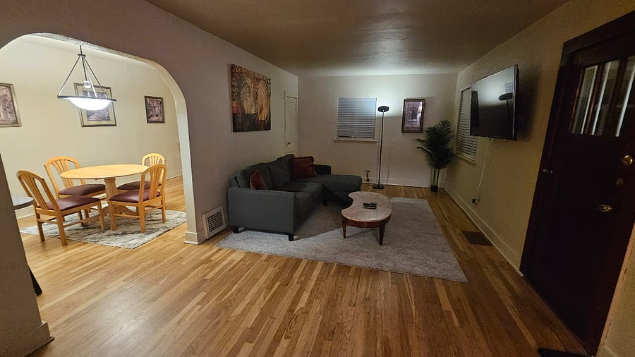 North side of living room