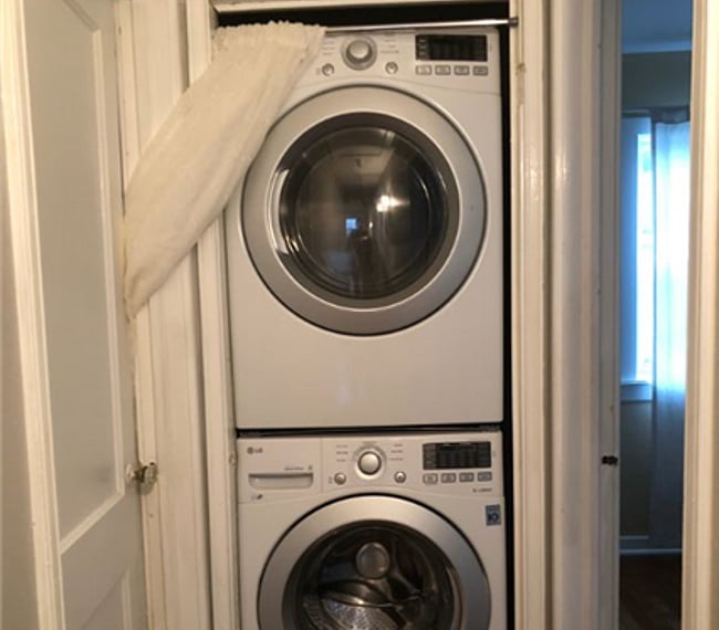 Washer/Dryer in house