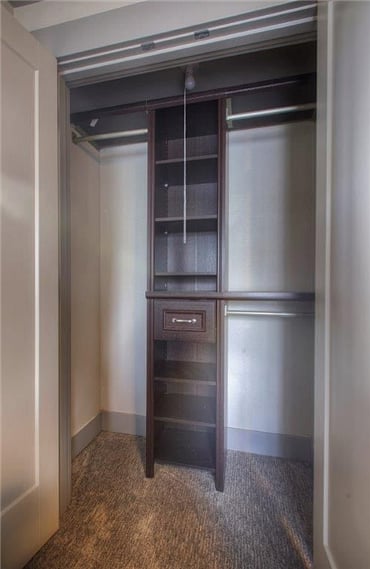 one of the master bedrooms closets