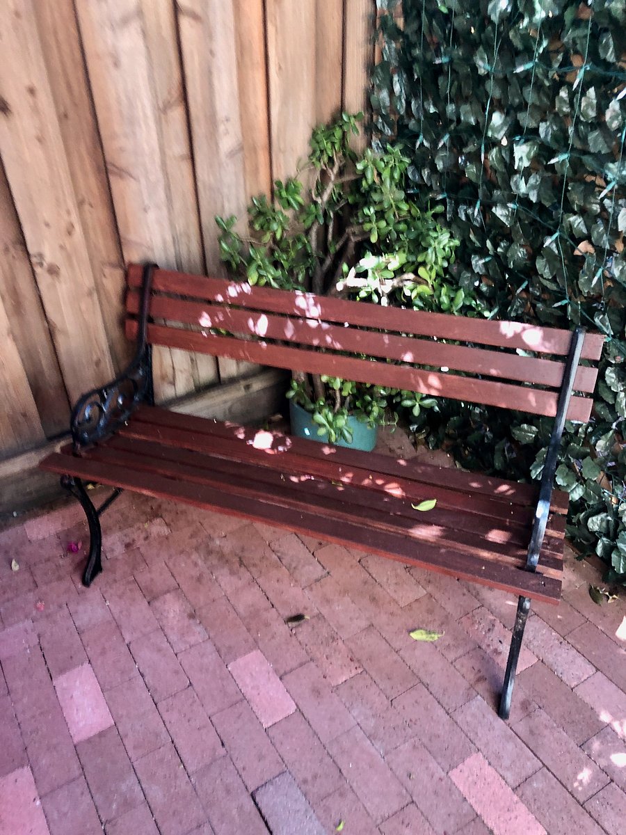 Read a book, meditate, or work on the bench.