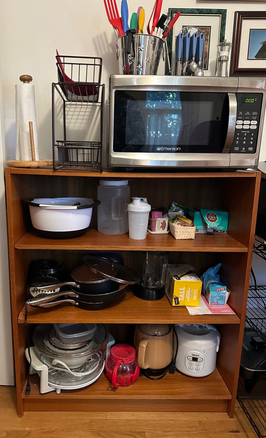 So many tools at your finger tips to whip up an easy meal.