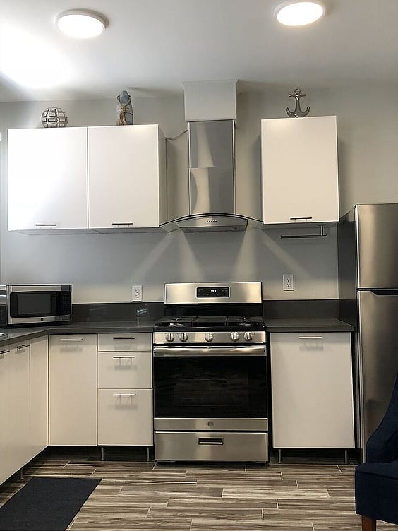 Stainless steel appliances