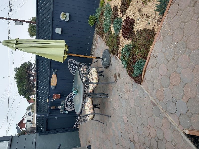 Patio and Entrance