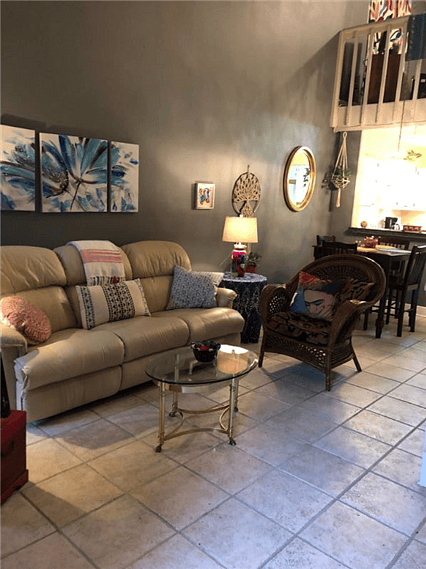 View of Living Room from Entrance