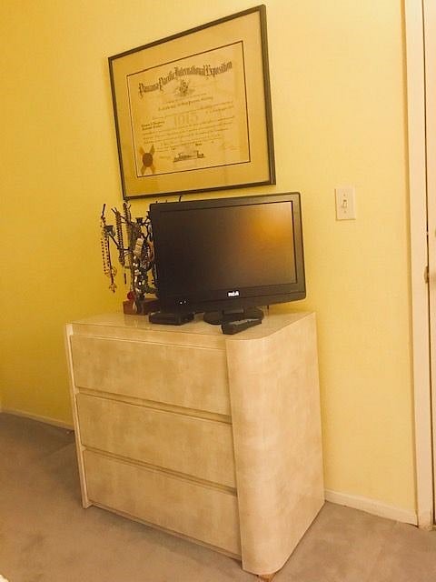 TV in bedroom