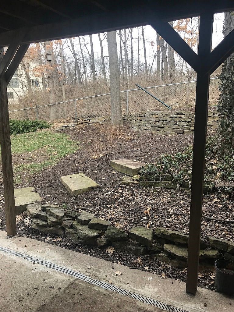 Back patio