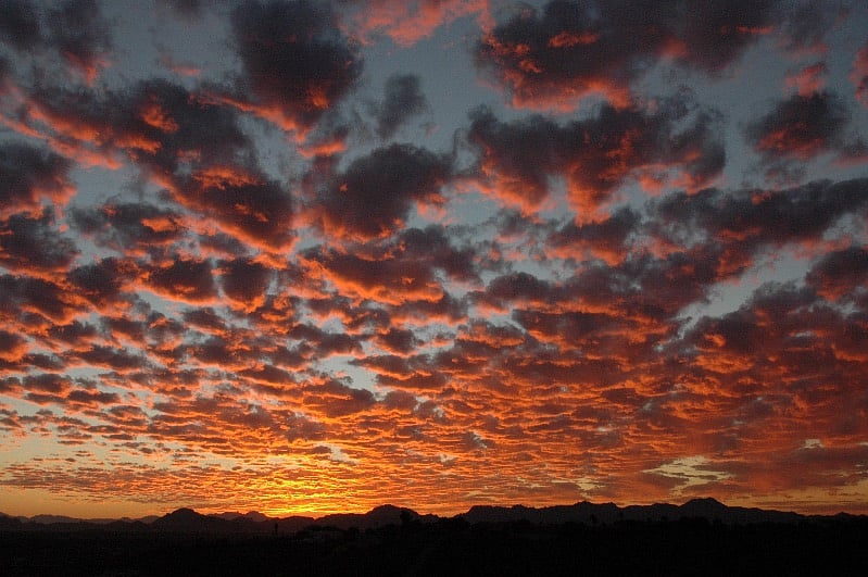 Amazing Tucson sunset