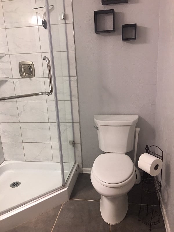 Private Bath & Shower