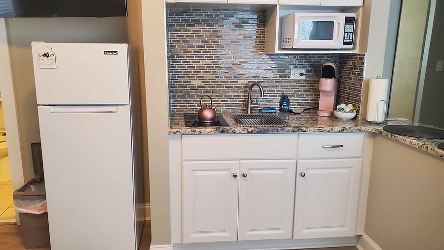 New larger fridge/freezer added 2023