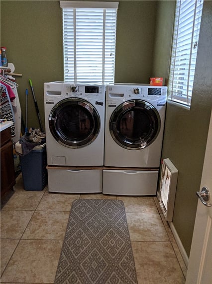 Laundry Room with Doggie Door Access