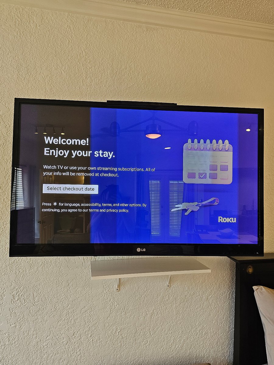 Roku smart TV where you can stream your favorite apps such as Netflix, Sling, etc