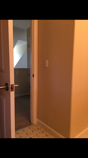 Entry to the bathroom