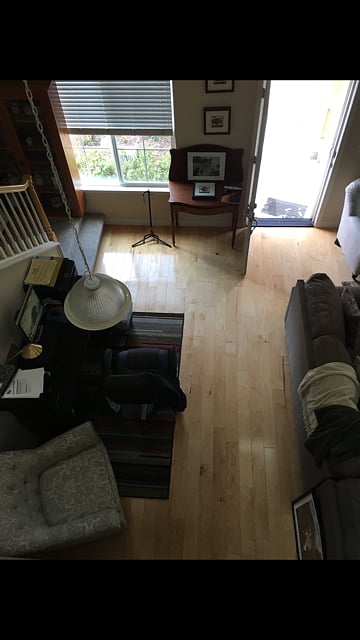 Upstairs looking down