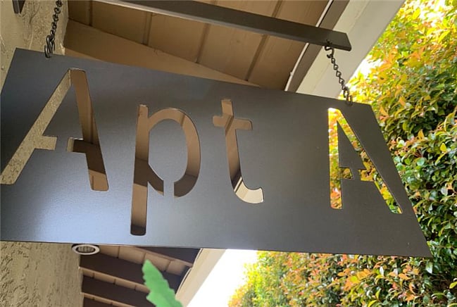 Apt. A - Private entrance to the right of the main house.