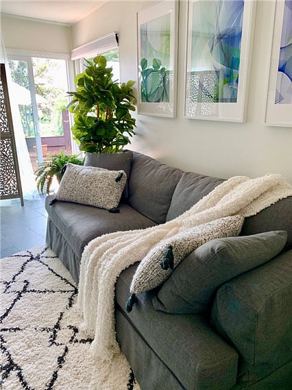 Ready to greet you into relaxing after a long day.