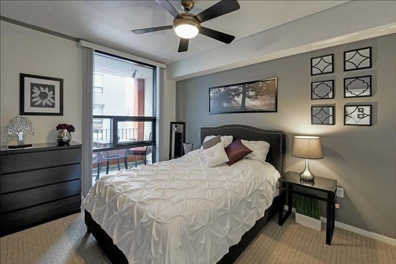 Luxurious private bedroom.