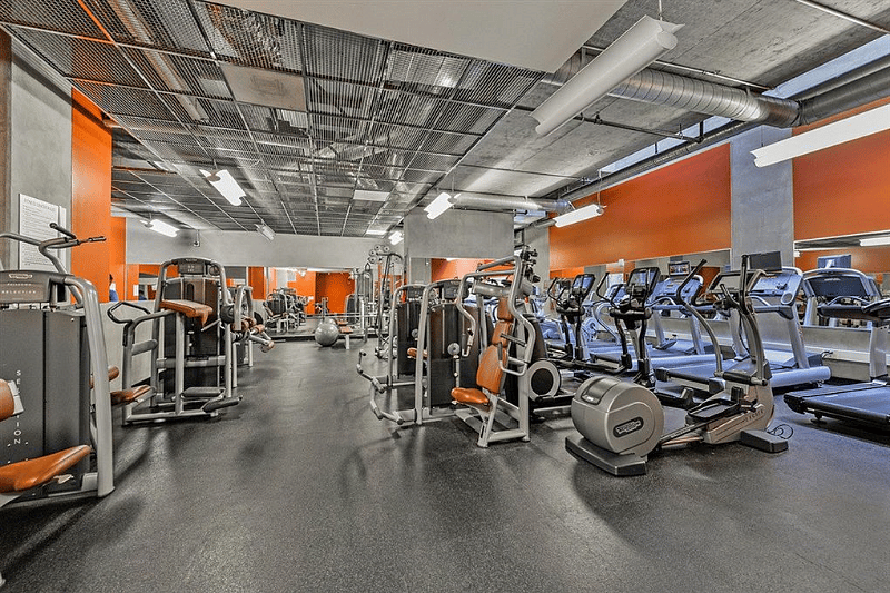 No need for a gym membership here.
