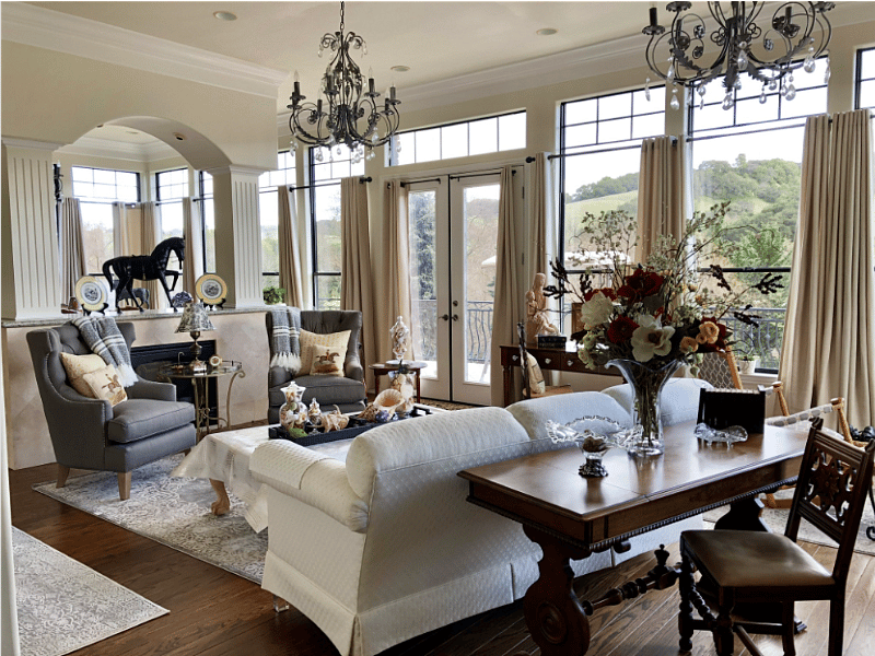 Private Country Mansion Safe, Gated, Quiet Furnished Fresh Air Studio A