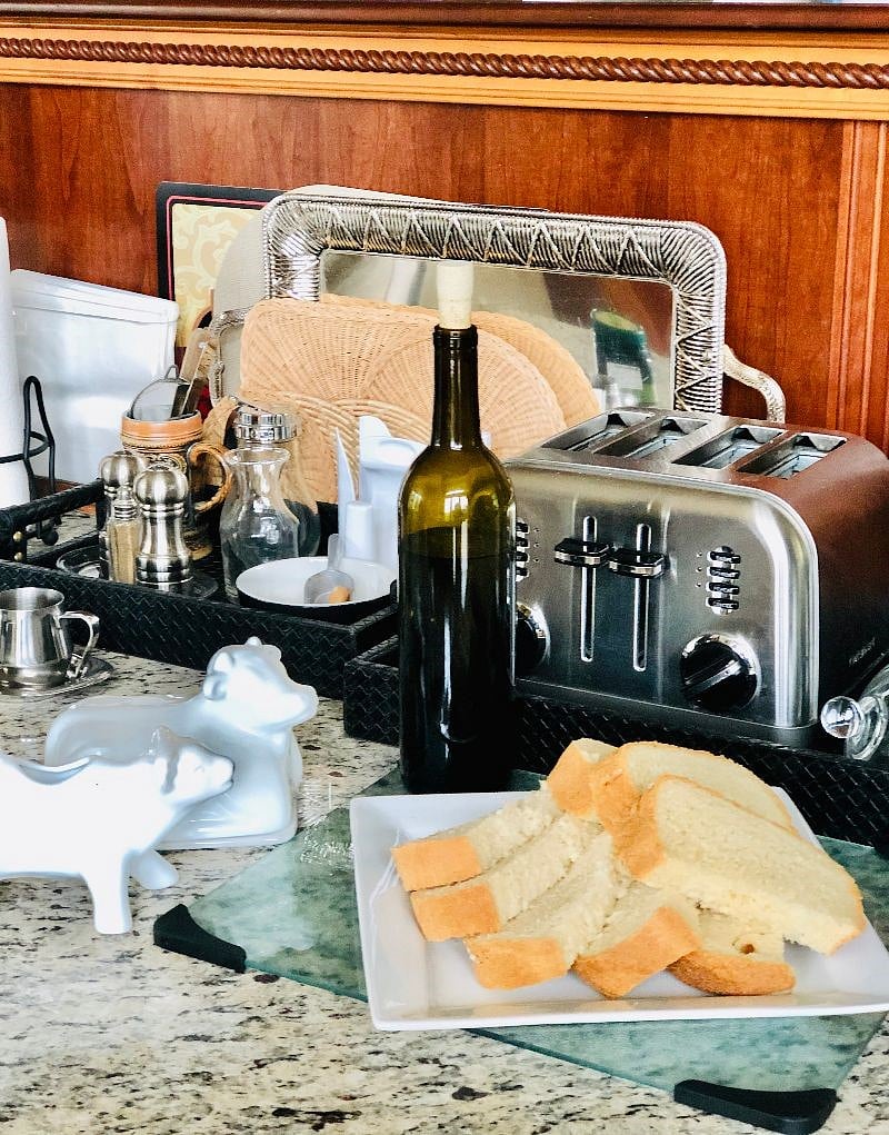 Our guests love the Bread made with creamery butter! Private Country Mansion Safe, Gated, Quiet Furnished Fresh Air Studio C