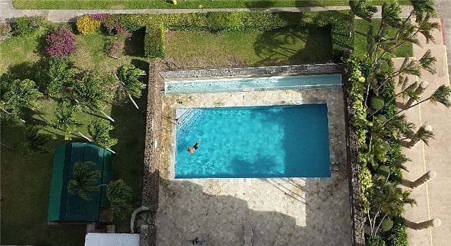 View of the pool
