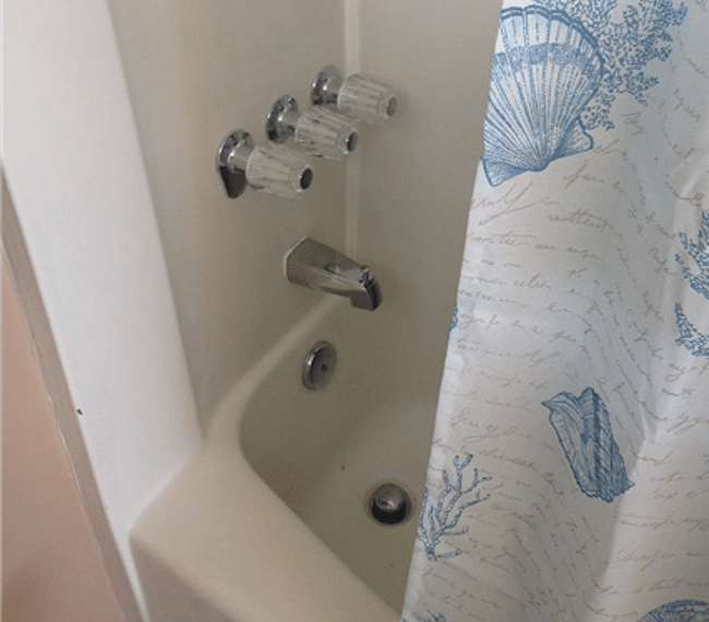 Tub/shower combo