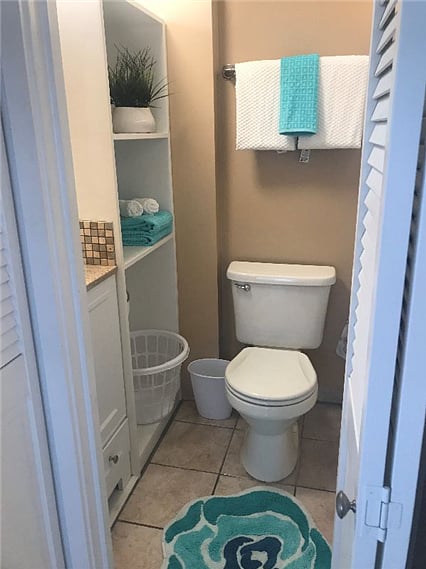 Full view of bathroom