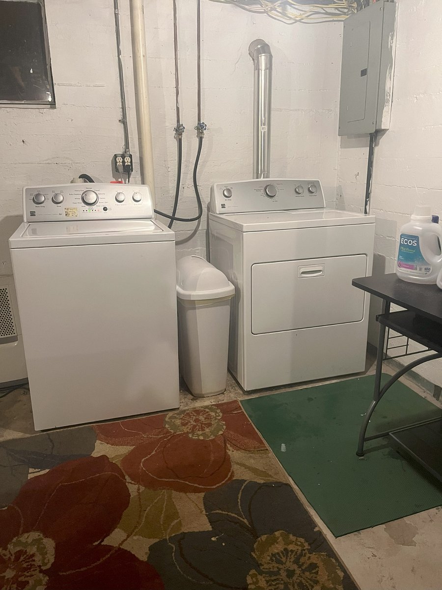 Basement Laundry. BYO Laundry Detergent