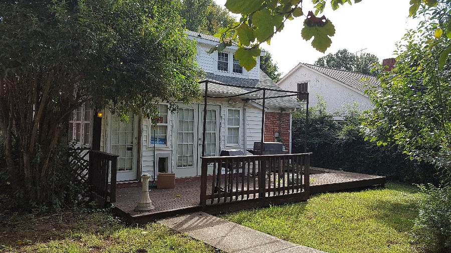 Gated Back entrance
