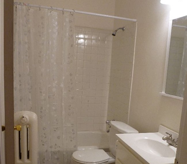 Newly-renovated bathroom