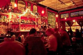 Nearby restaurant and bar