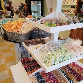 Our sweet little neighborhood icecream parlor and sweet shop!