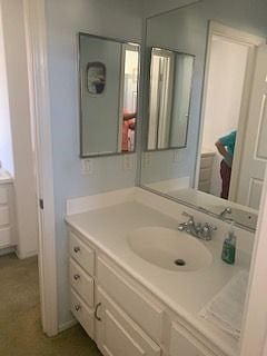 Bathroom Sink, Cabinets