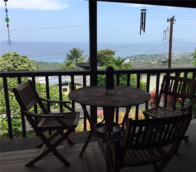 View from lanai