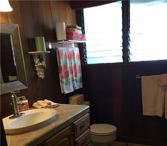Bath for back bedroom