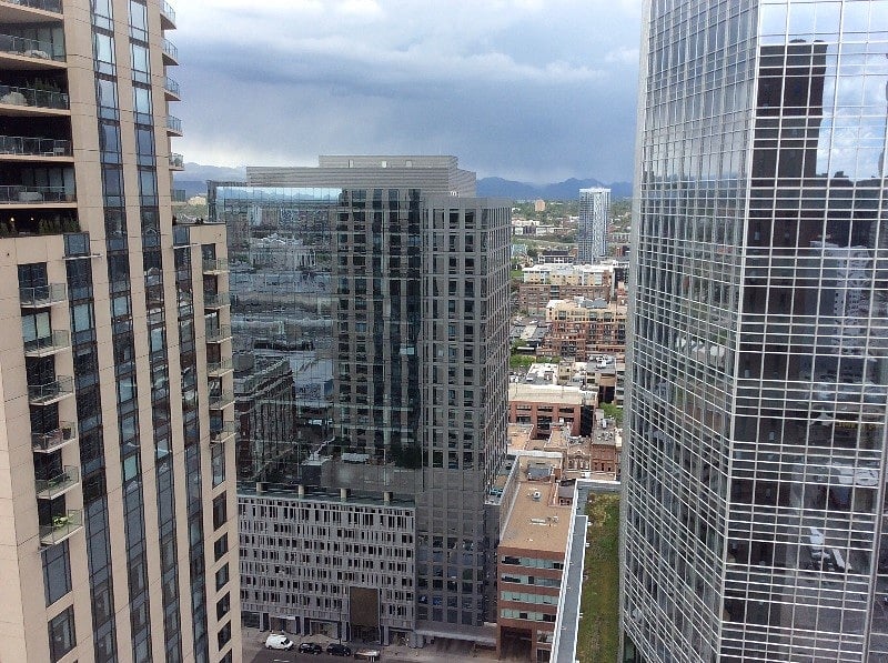 View from unit balcony