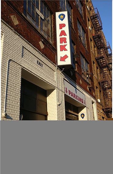 PAY PARKING ACROSS STREET