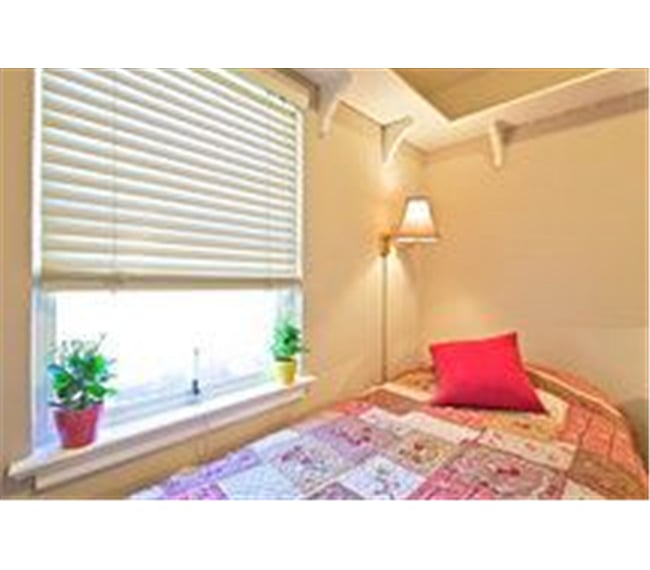 You have a large north-facing window.