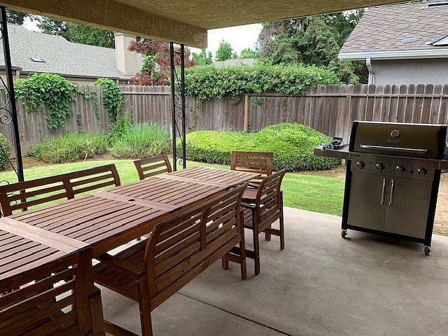 Backyard Patio and BBQ