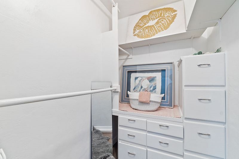 Lots of closet space for you to store your belongings