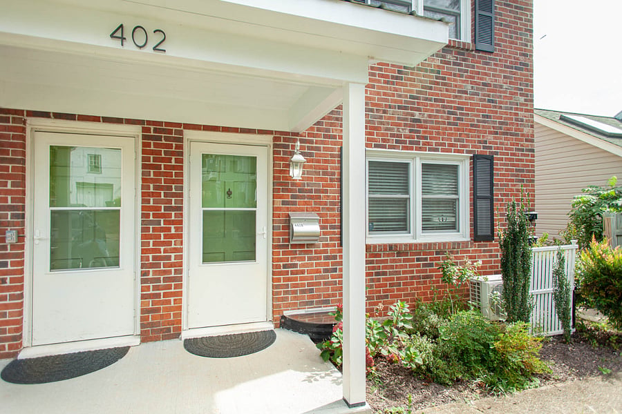Each apartment has a private entrance with a keyless lock.