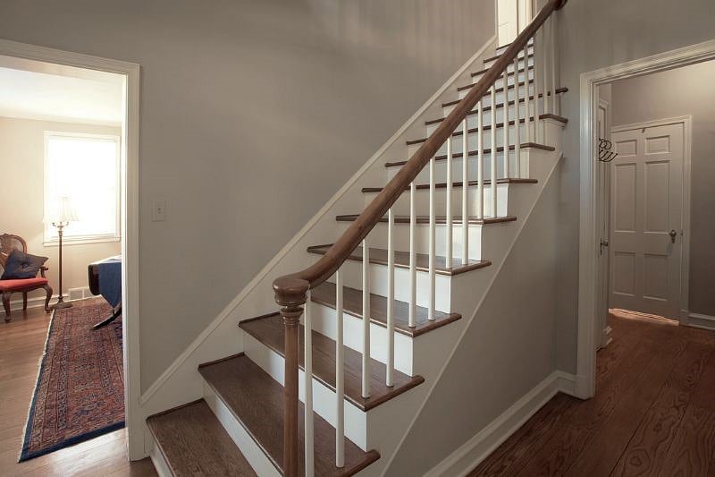 Your room is upstairs away from other AirBnB guests.