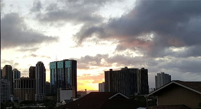 View from front door
